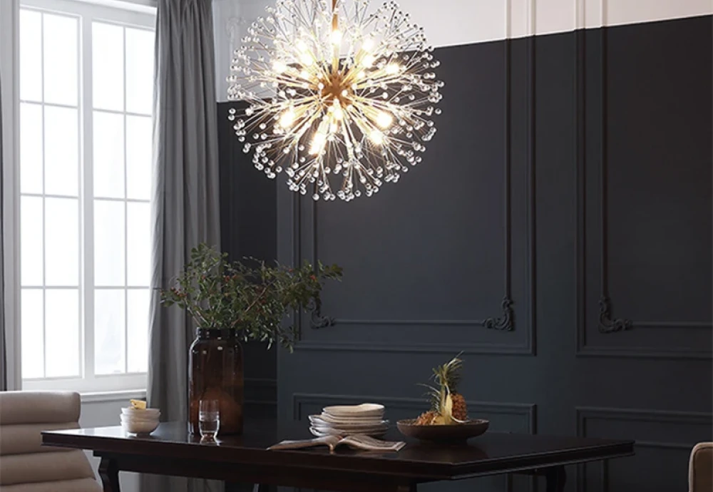 glass globe chandelier lighting