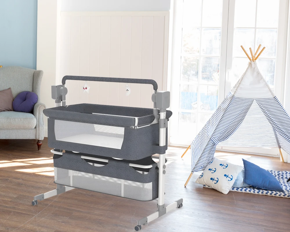 2 in 1 rocking bassinet