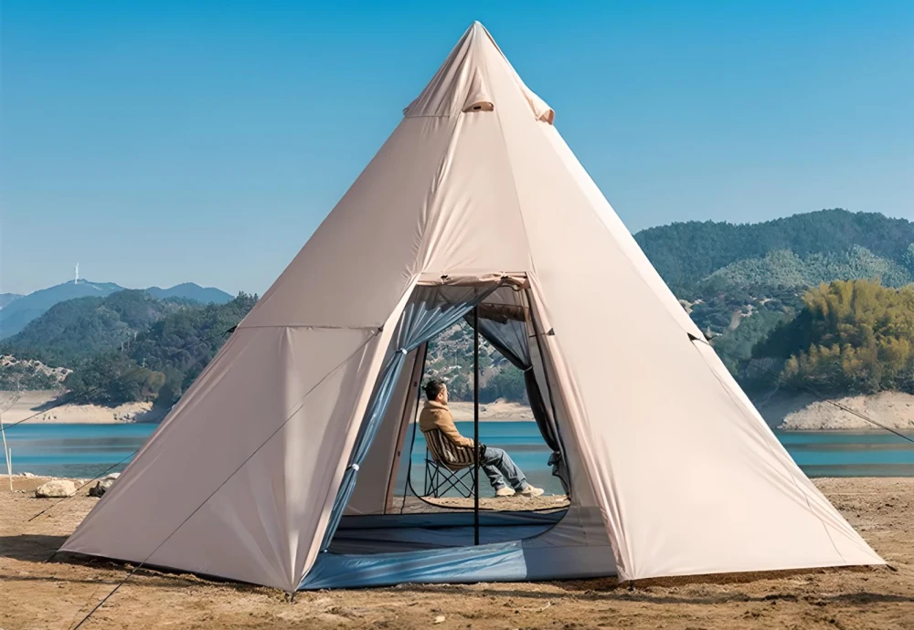 pyramid camping tent