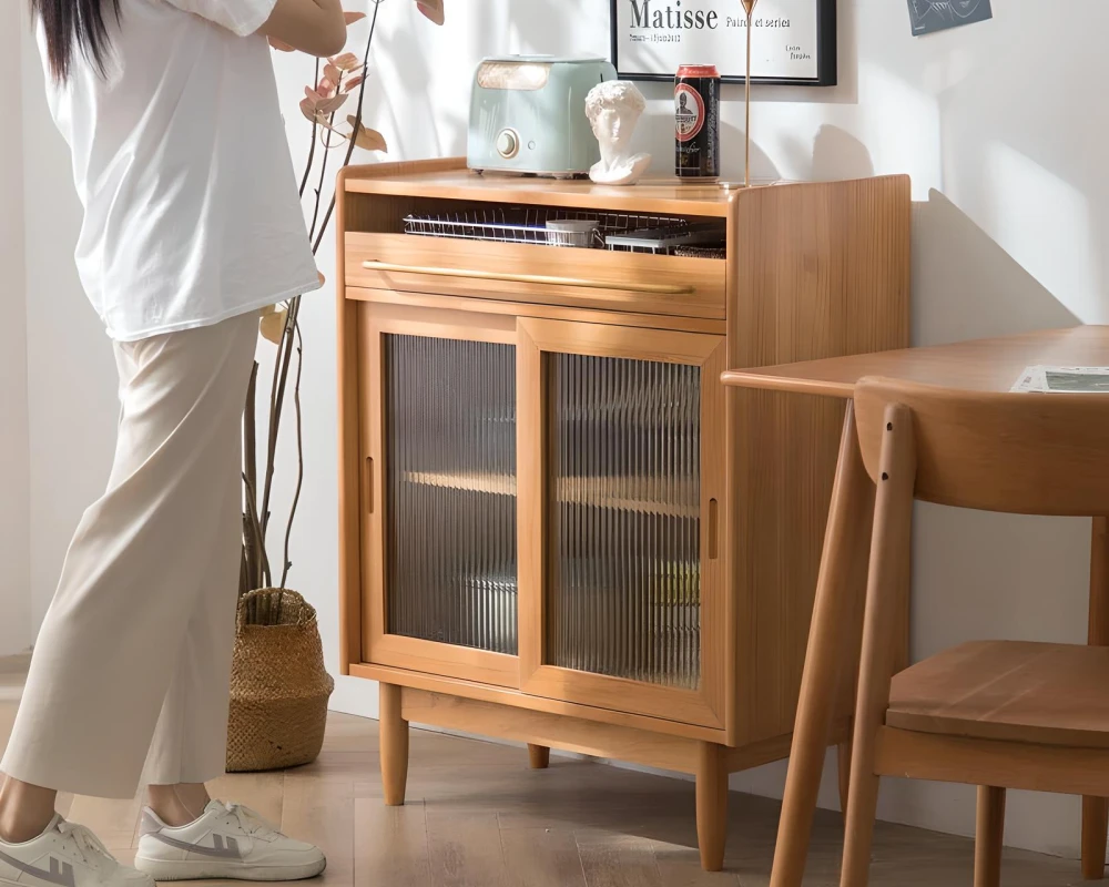 narrow sideboard cabinet